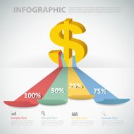 Design clean template for business concept