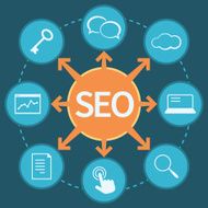 SEO marketing concept