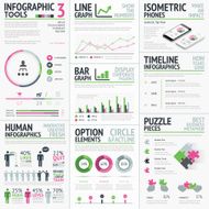 Infographic vector elements template