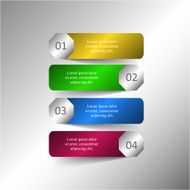 Vector lines arrows infographic N13