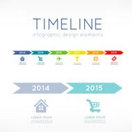 Timeline Infographic N36