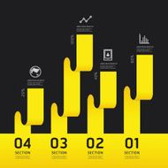Modern infographics design options banner Vector illustration N12