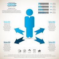 Business management strategy or human resource infographic N27