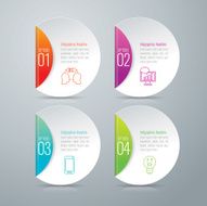 Infographic design vector and marketing icons N4