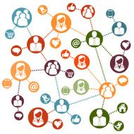 Social network concept N9