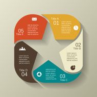 Modern vector template for your business project N107
