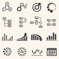 Business Info graphic icons