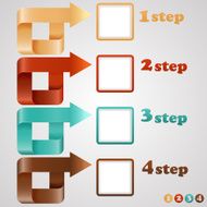 vector infographic template N4