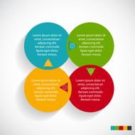 Infographic Templates for Business Vector Illustration N633
