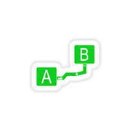 icon sticker realistic design on paper interval N3