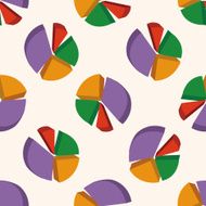Financial charts seamless pattern N2