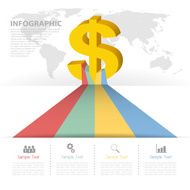 Design clean template for business