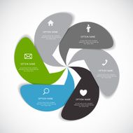 Infographic Templates for Business Vector Illustration N651