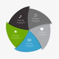 Infographic Templates for Business Vector Illustration N653