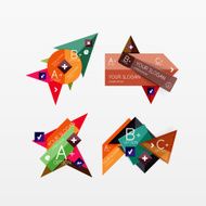 Paper graphics infographic web layouts N53