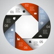 Modern vector template for your business project N109
