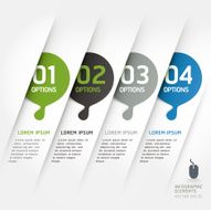 Abstract design element template