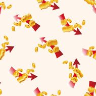 Financial charts cartoon sticker icon N2
