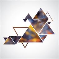 Modern gradient geometric background N2