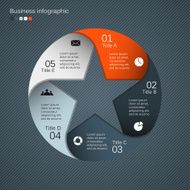 Modern vector template for your business project N110