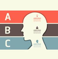 Modern Design template cut head shape style N2