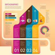 Conceptual info graphic background