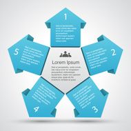 Modern vector template for your business project N115