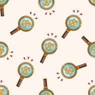 financial symbol cartoon seamless pattern background