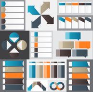 Big Set of Infographic Banner Templates for Your Business Vector N6