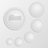 Vector illustration background with circles