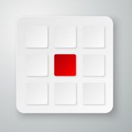 Vector illustration infographics with squares