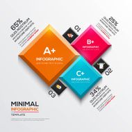 Modern business step options banner