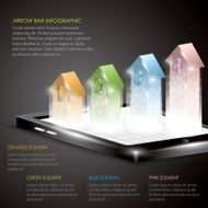 3D ARROW INFOGRAPHIC