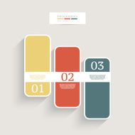 Infographics design template Business concept with 3 options N9