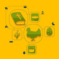 easter flat infographic N29