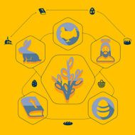 easter flat infographic N34