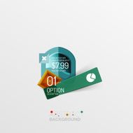 Geometric abstract shape infographic layouts N32