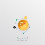 Geometric abstract shape infographic layouts N33