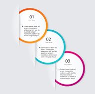 Vector colorful info graphics for your business presentations N171