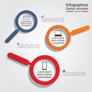 Infographic design template with elements and icons Vector N13