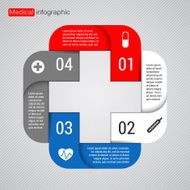 Modern vector template for your medical project N11
