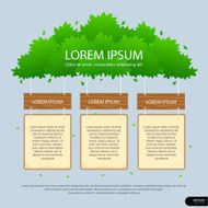 Info graphics Presentation Design Template - Vector illustration N4