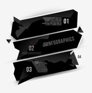 Abstract infographics design N24