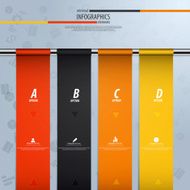 Minimal infographics design Vector N7