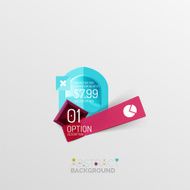 Geometric abstract shape infographic layouts N37