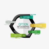 Minimal Line Design Office Web Infographics N12