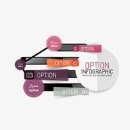 Minimal Line Design Office Web Infographics N14
