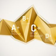 Geometric shapes in the air Vector abstract background N306
