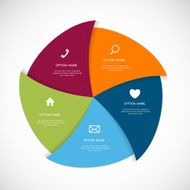 Infographic Templates for Business Vector Illustration N662