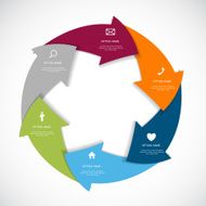 Infographic Templates for Business Vector Illustration N666